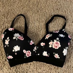 Visitor secret pink wireless bra